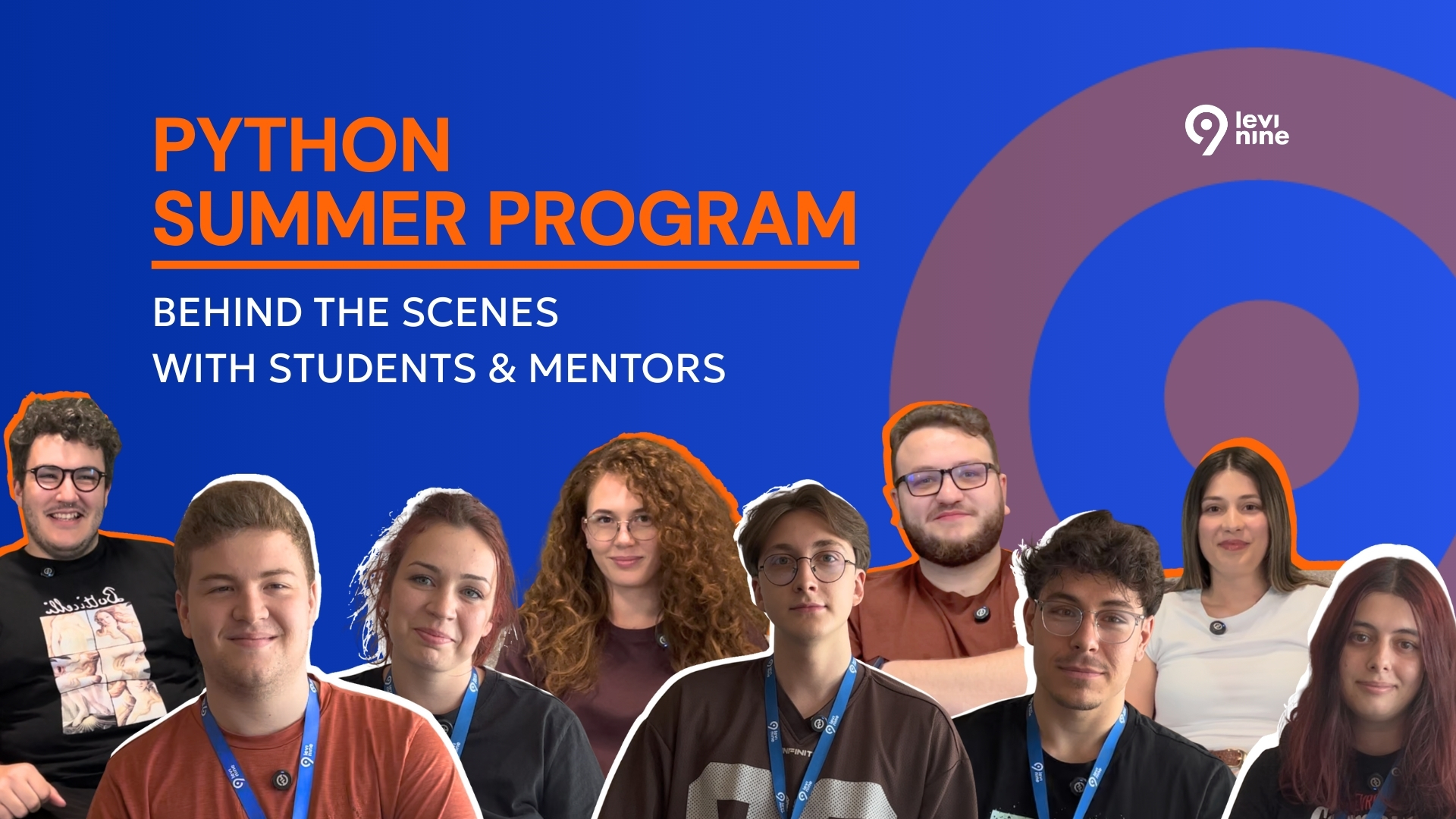 Behind the scene with students